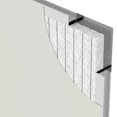 Cleanroom DeltaWall HPL Alluminio Poliestere