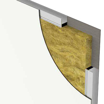 Cleanroom DeltaWall HPL Alluminio Lana di Roccia