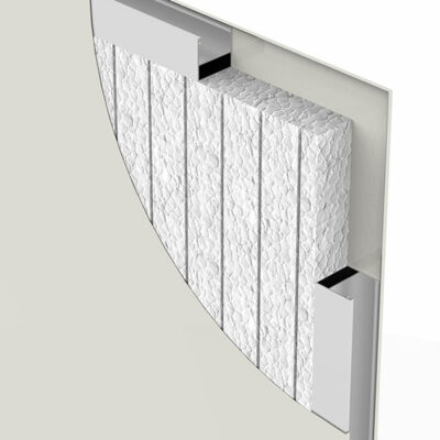 Delta 2000 STEEL DeltaWALL isolamento polistirene