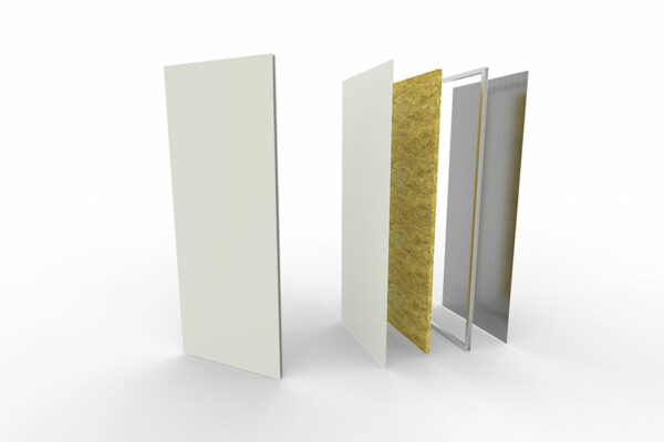 Delta 2000 STEEL DeltaWALL Rockwool insulation panel