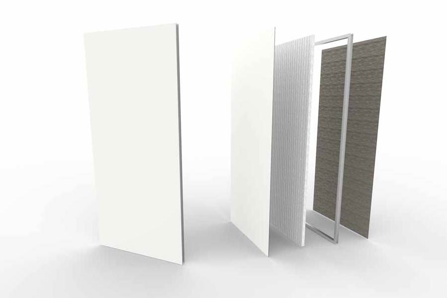 Delta2000 HPL DeltaWall Polystyrene pannello con coibentazione in Polistirene