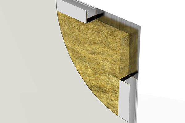 ALUMINUM DeltaWall rockwool insulation - DELTA2000