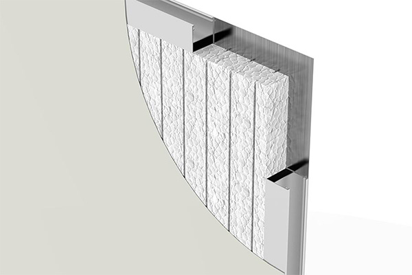 ALUMINIUMDeltaWALL isolation polystyrène - Delta2000