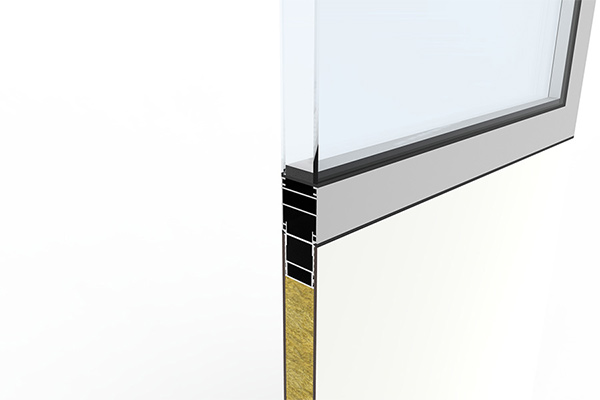 GLAZED DeltaWALL glazed wall profile 55