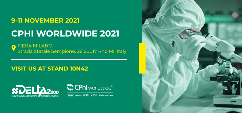 Delta2000 partecipa alla fiera CPhI worldwide 2021