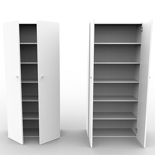 DeltaFURNITURE cabinet 2 doors for cleanrooms