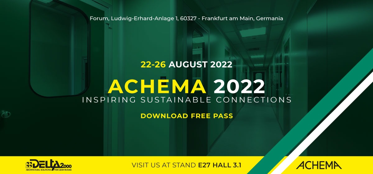 Delta2000 Achema Exhibition August 2022 Frankfurt