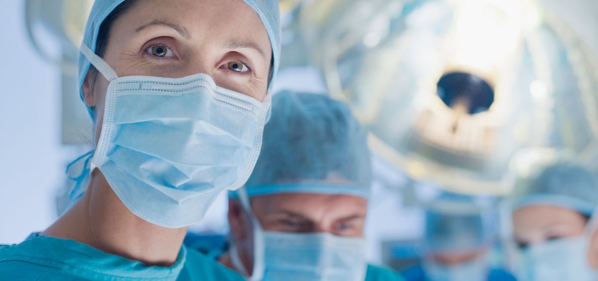 Interior de la sala blanca