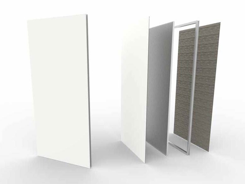 Camera bianca - Pannello HPL DeltaWALL Nido d'ape