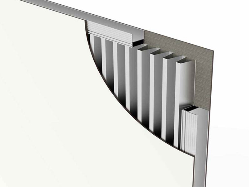 Camera bianca - Pannello HPL DeltaWALL Nido d'ape