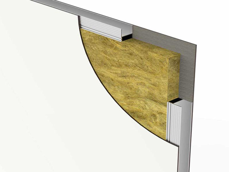 Camera bianca - Pannello HPL DeltaWALL Lana di Roccia