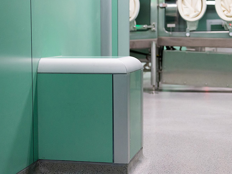 Delta 2000 panchine per camere bianche modulari