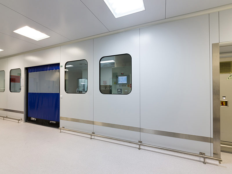 delta2000 pannello laminato steel camere bianche