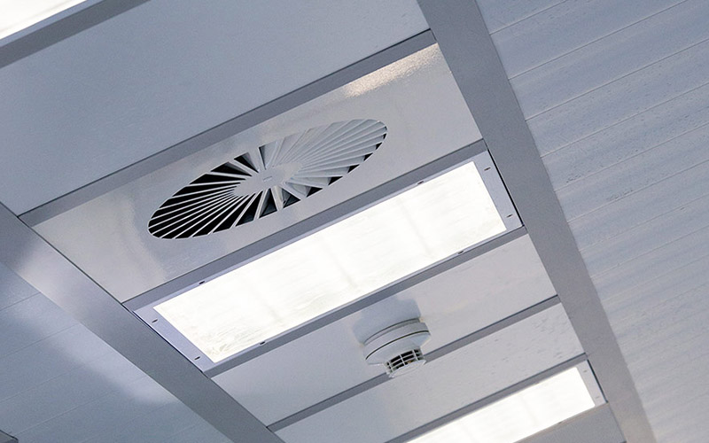 Controsoffitti per la realizzazione camere bianche