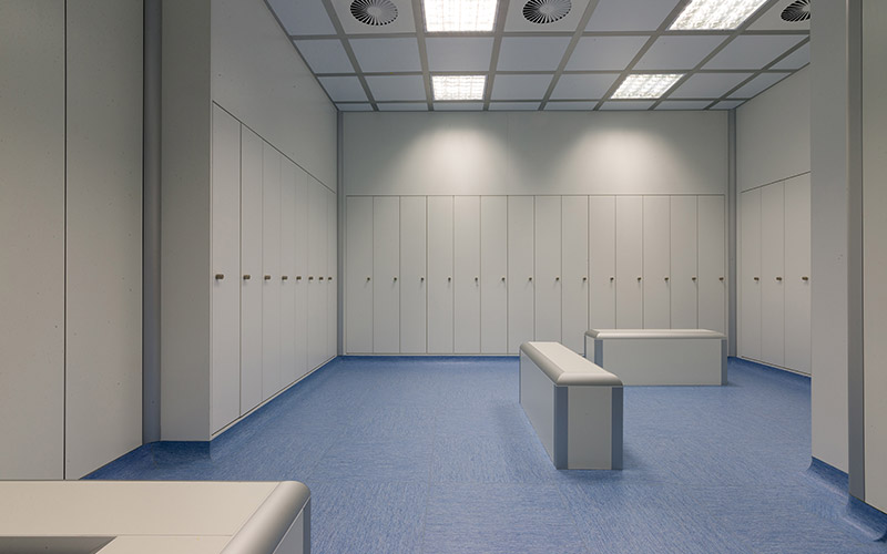 Delta2000 panche e armadietti per le Cleanrooms