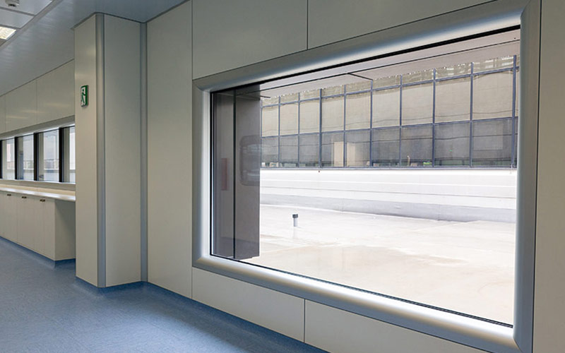 Finestra camera sterile Delta 2000