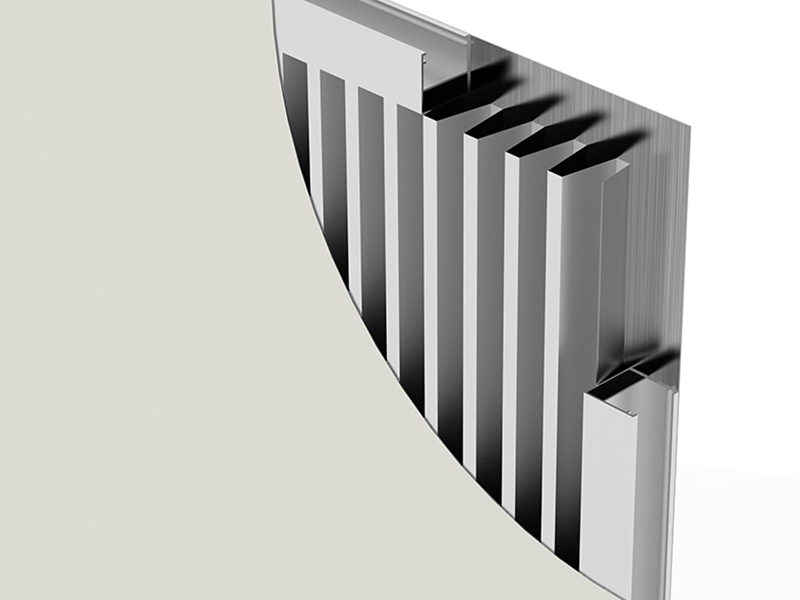 Pannello alluminio nido ape camera asettica