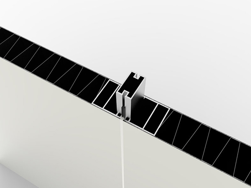 Rimovibile pannello alluminio nido ape camera asettica