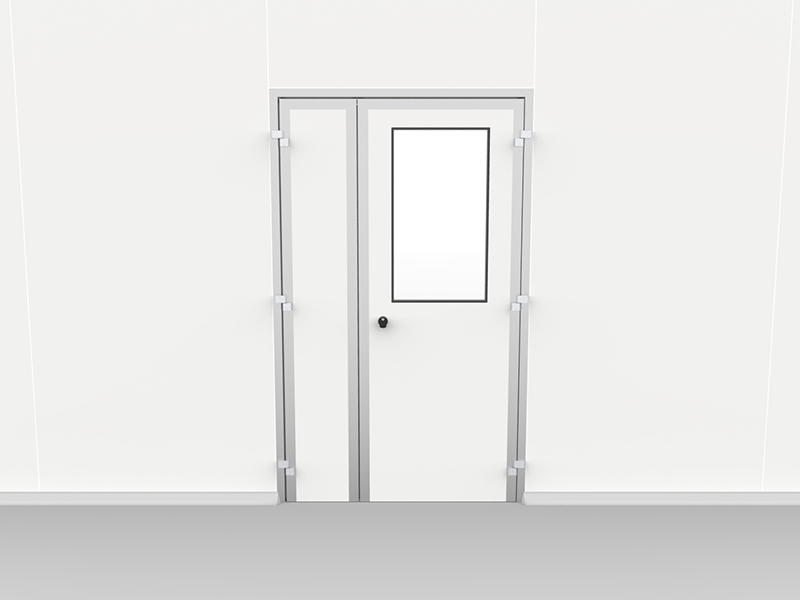 Porta un anta e mezza visiva retta Delta2000