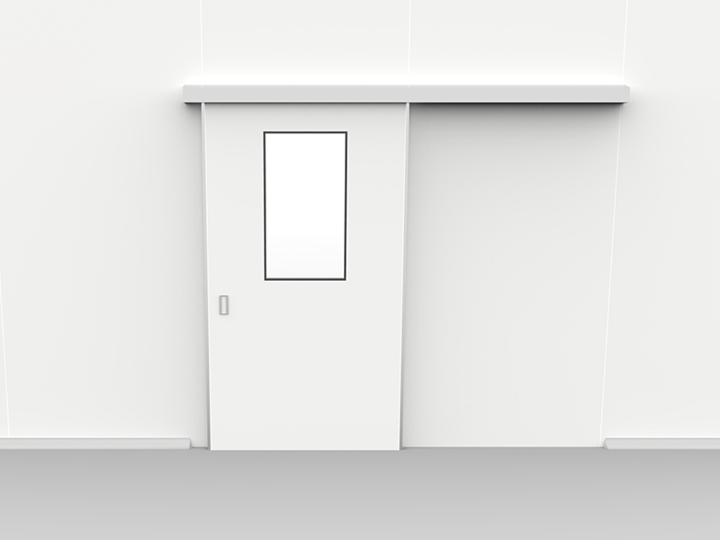 Porta scorrevole 1 anta visiva retta delta2000