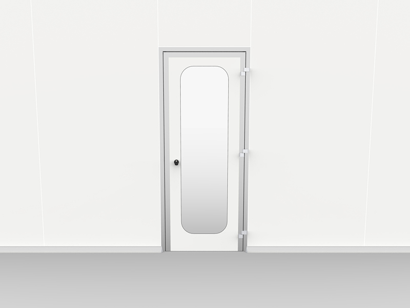 Porta singola anta visiva a specchio Delta2000