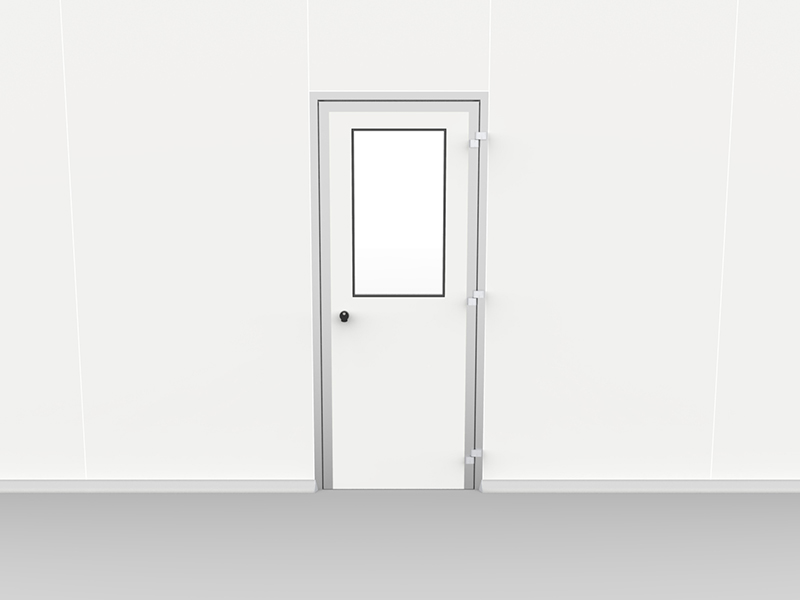 Porta singola anta visiva retta Delta2000