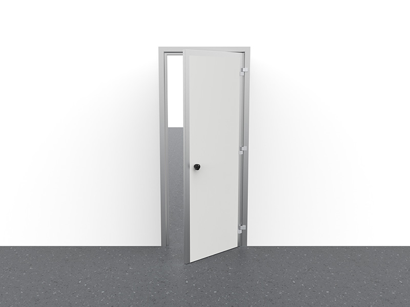 Porta singola senza visiva Delta2000