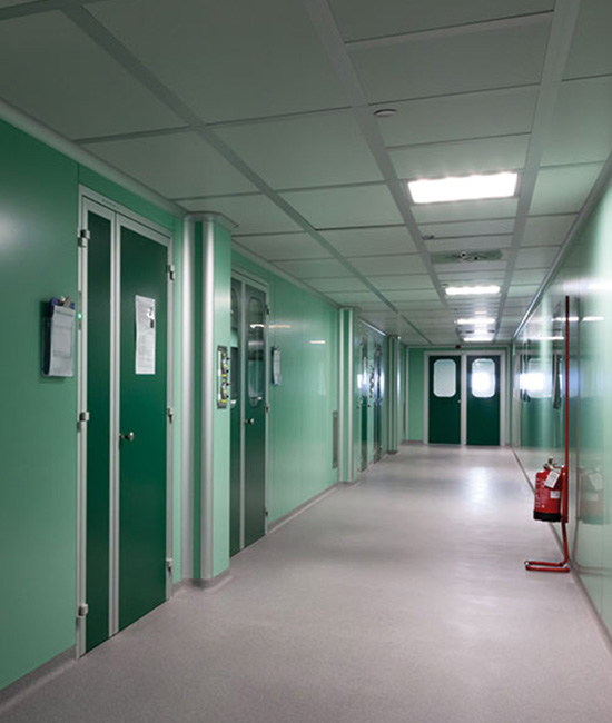 Camera bianca farmaceutica