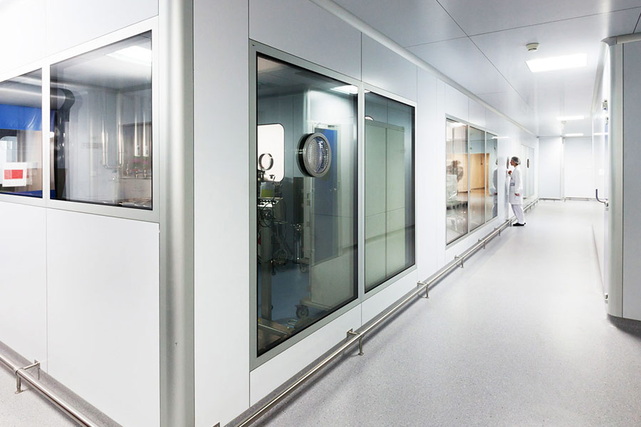 Camera bianca farmaceutica