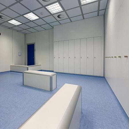 DeltaFURNITURES armadietti e panche per cleanrooms firmati Delta2000