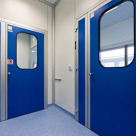 Porte per cleanrooms gamma DeltaDOORS di Delta2000 Porte per cleanrooms gamma DeltaDOORS di Delta2000